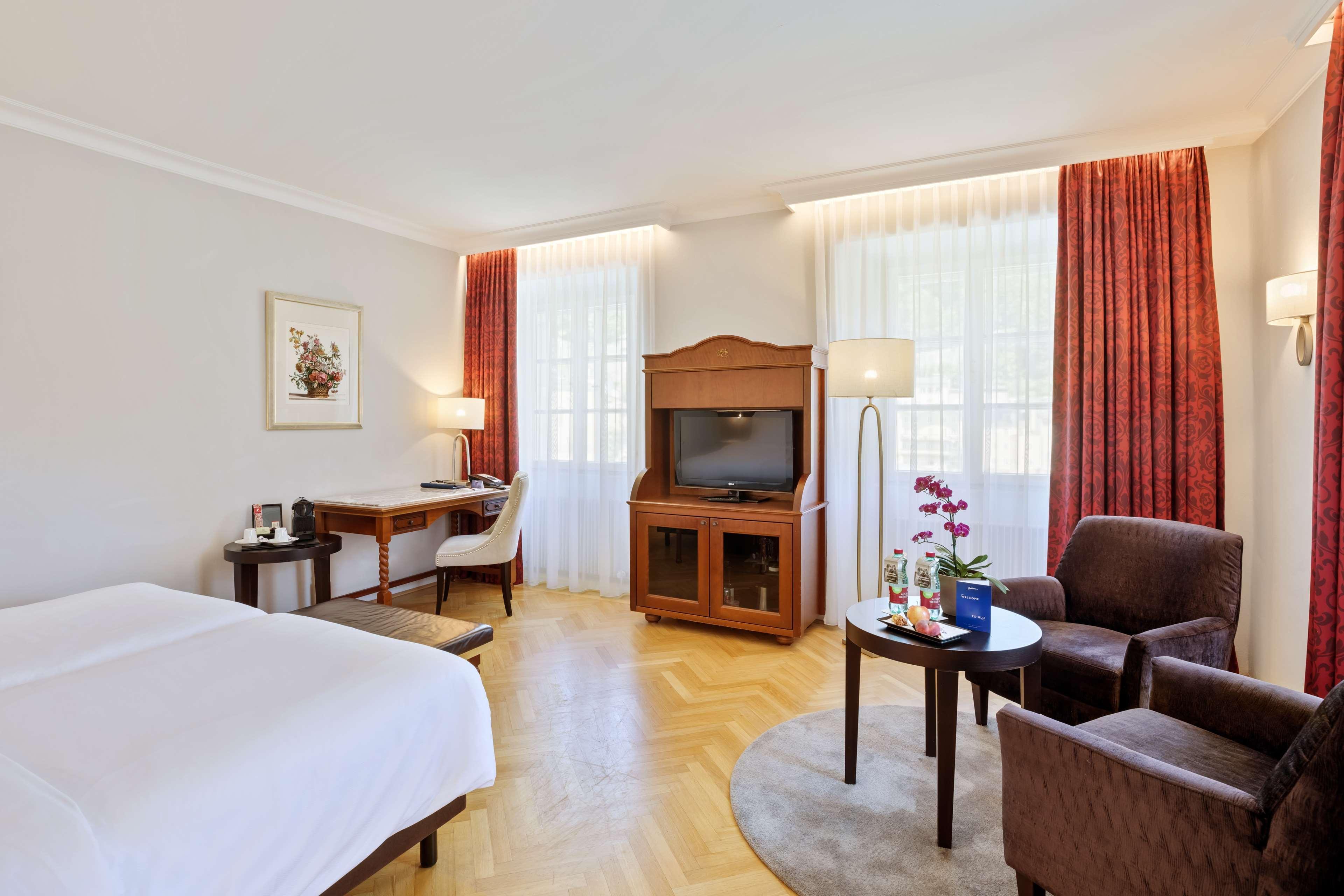 Radisson Blu Hotel Altstadt Salisburgo Esterno foto A room at the Hotel de la Ville