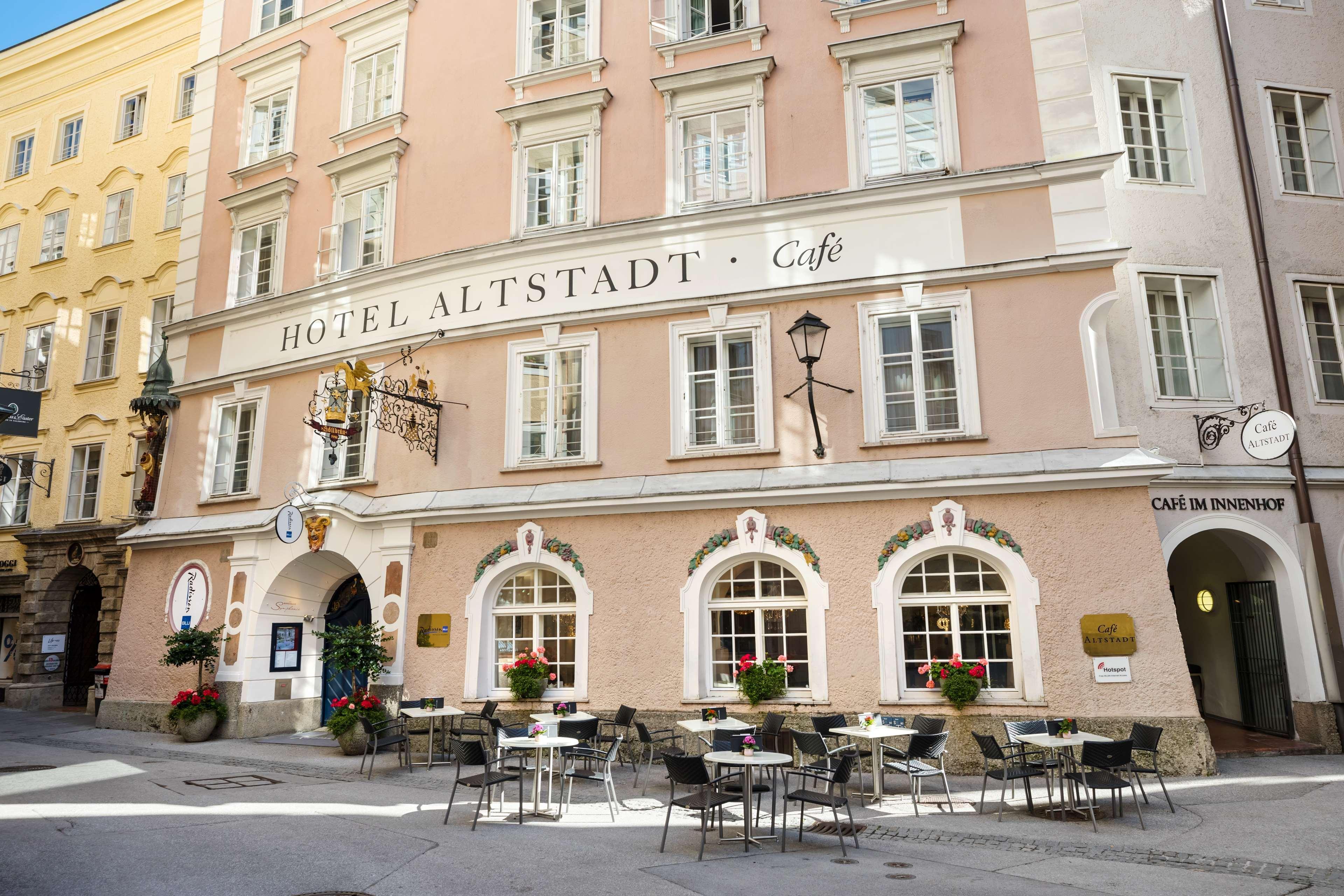 Radisson Blu Hotel Altstadt Salisburgo Esterno foto